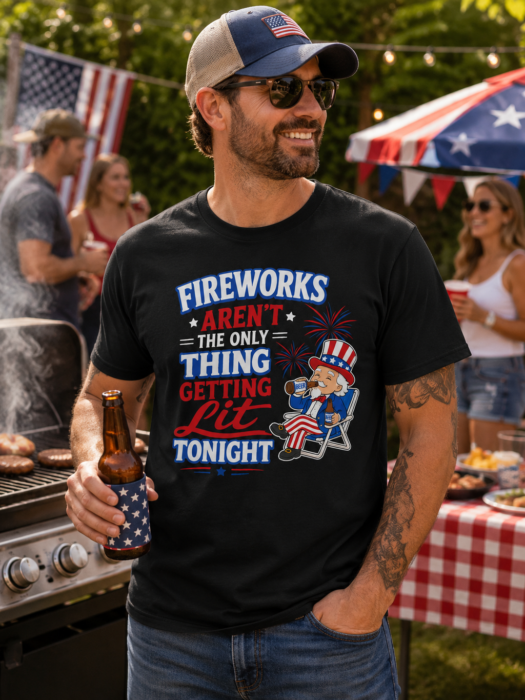 Fireworks Aren't The Only Thing Getting Lit Tonight T-Shirt